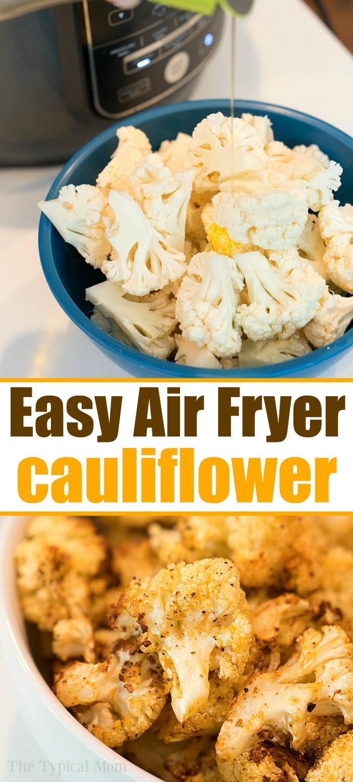 Crispy Air Fryer Cauliflower Bites Ninja Foodi Cauliflower