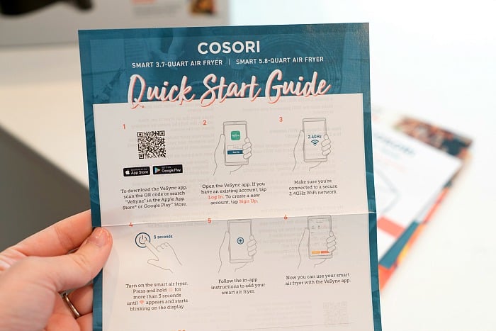 cosori smart air fryer