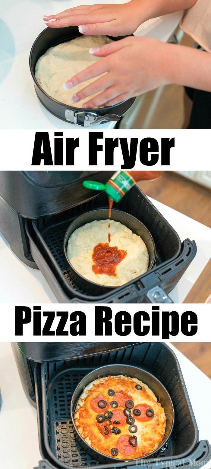 Easy Homemade Air Fryer Pizza