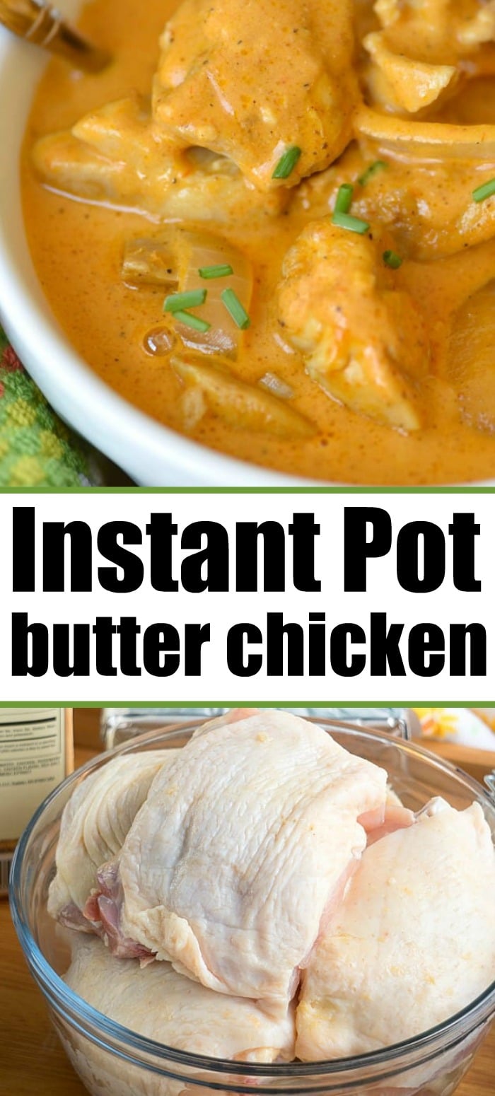 Easy Instant Pot Butter Chicken Recipe + Video - Ninja Foodi