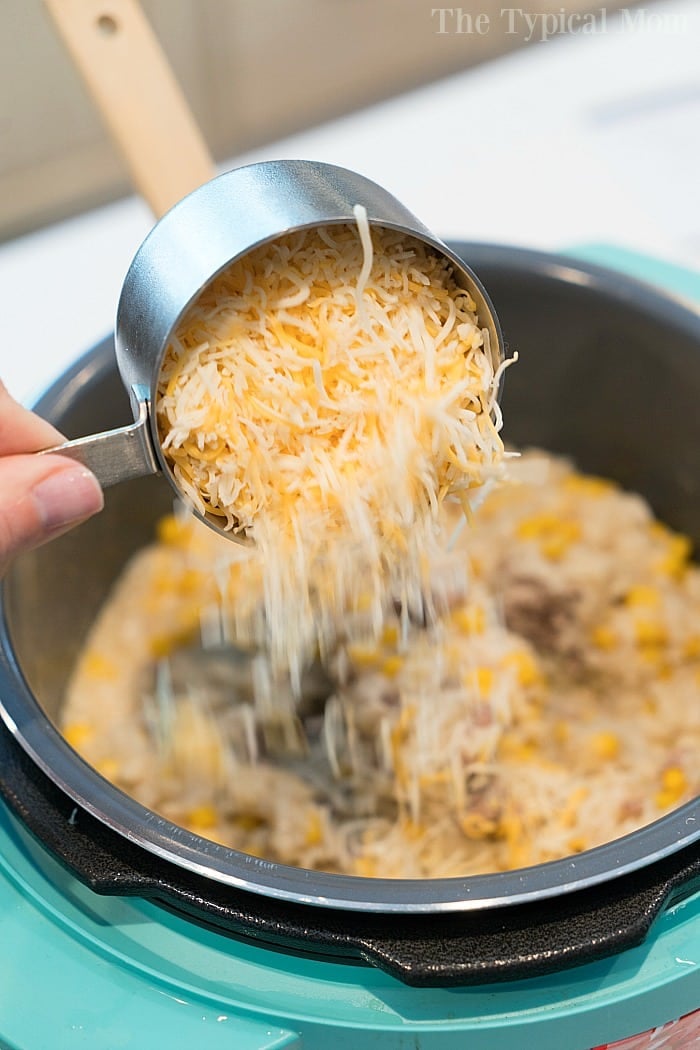 Instant pot hamburger noodle casserole sale