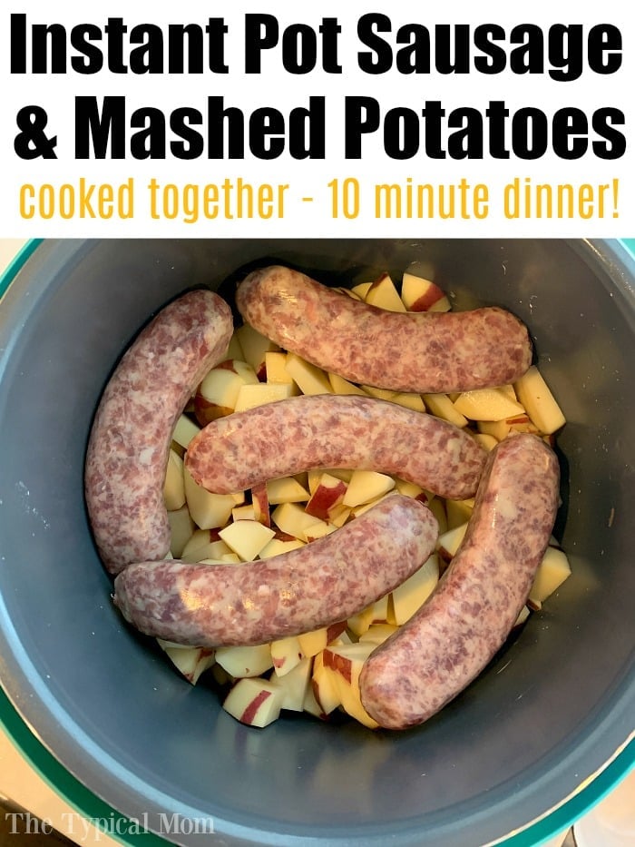 instant pot sausage and potatoes