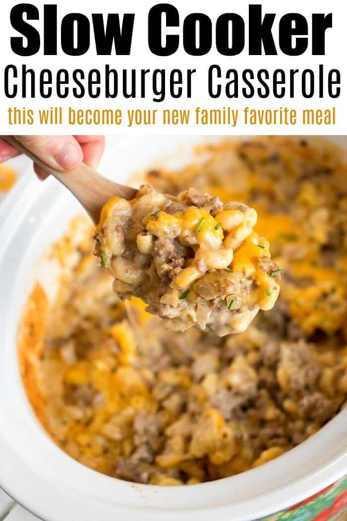 Crockpot Hamburger Casserole