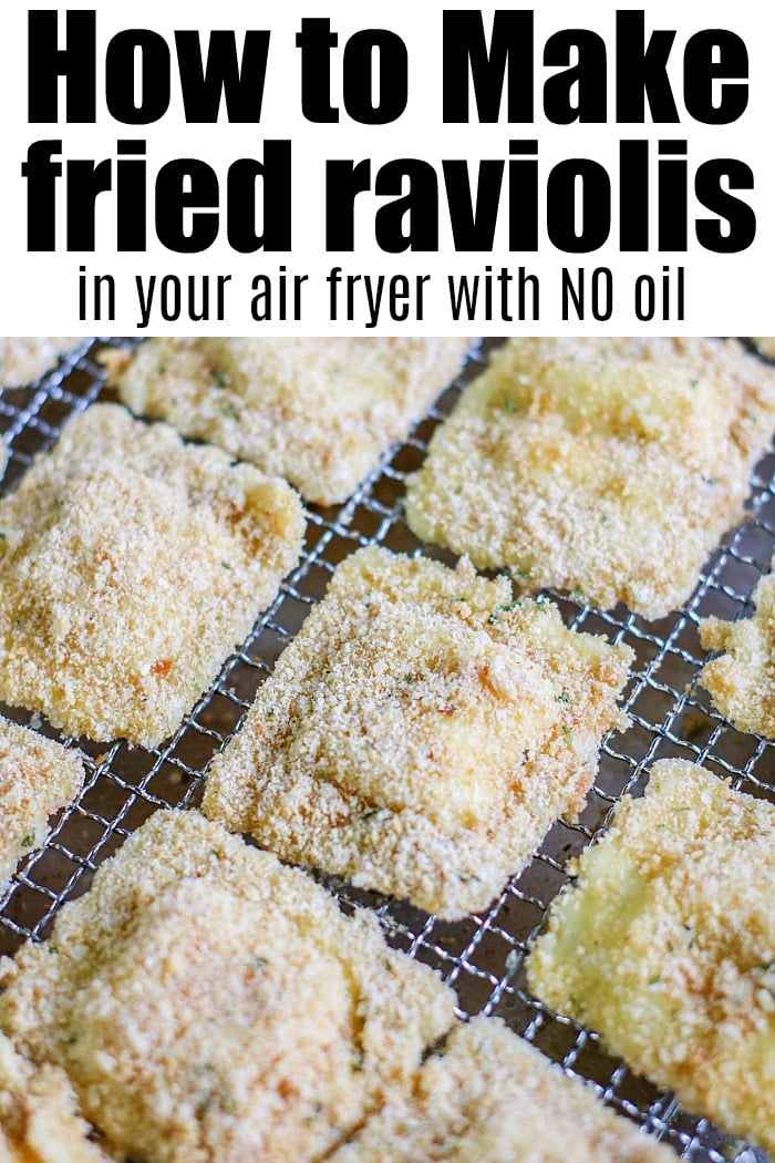 Air Fryer Ravioli Not Frozen or Frozen Ninja Foodi Fried Ravioli