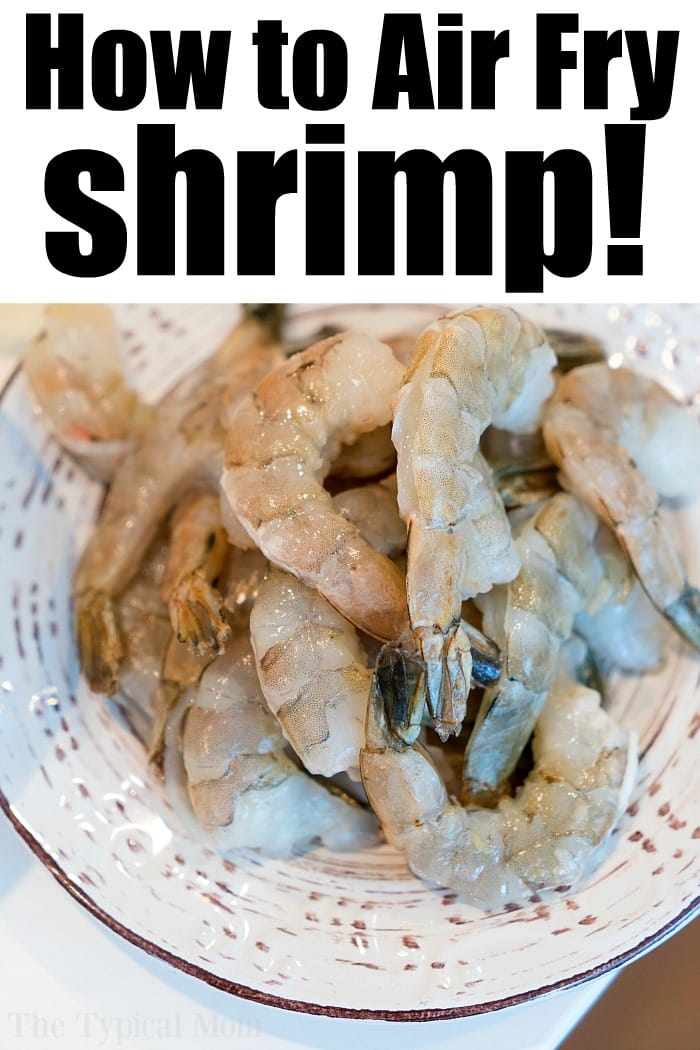 Crispy Air Fryer Shrimp (Use Fresh or Frozen Shrimp!) - Spend With