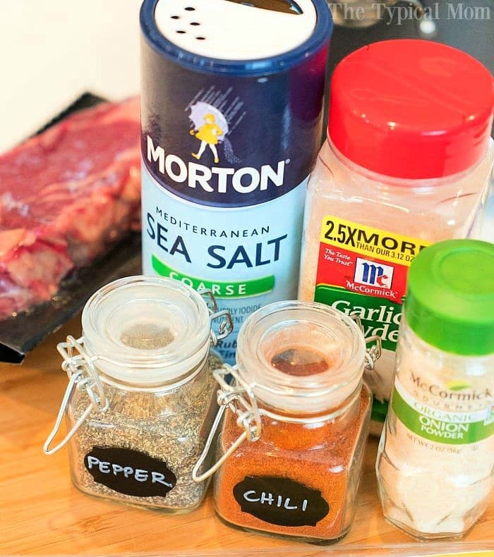 Fajita meat outlet seasoning