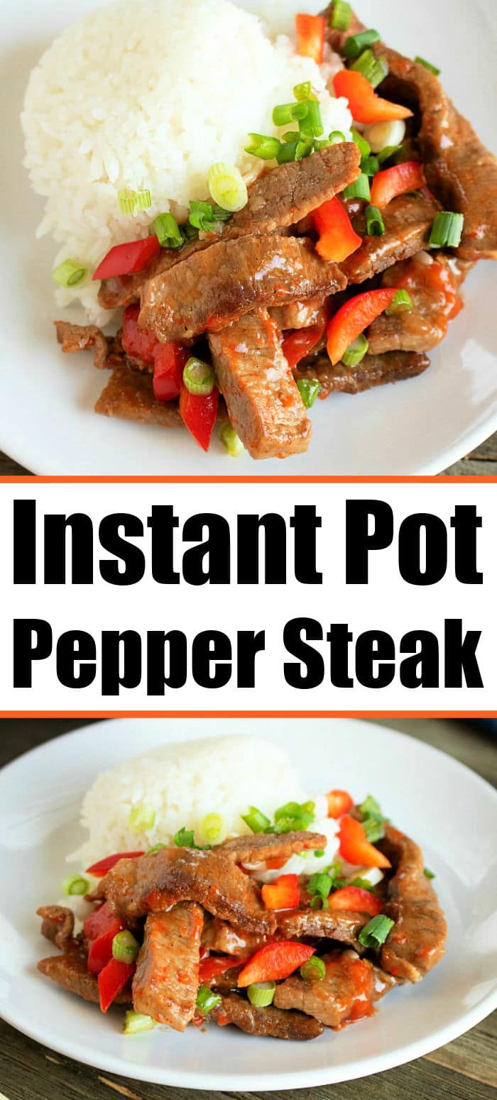 Pressure Cooker Chinese Pepper Steak Ninja Foodi Chinese Steak