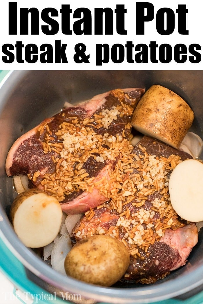 steak in a pressure cooker