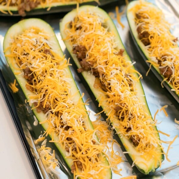 taco zucchini boats