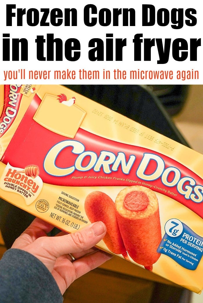 Crispy Air Fryer Corn Dogs - How to Cook Ninja Foodi Corn Dogs