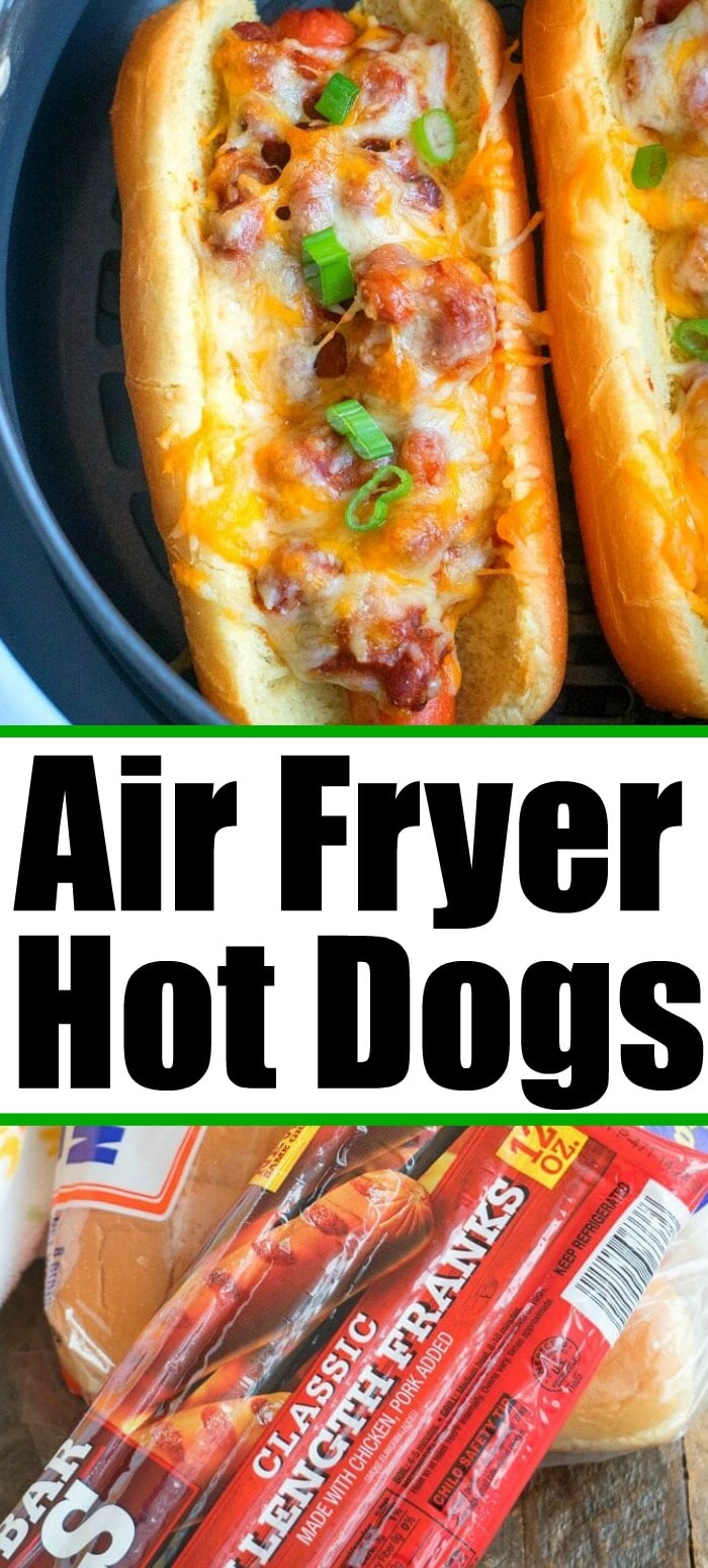 Air Fryer Hot Dogs Air Fryer Chili Dogs Ninja Foodi Hot Dogs