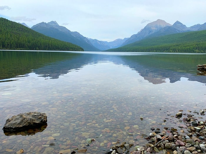 bowman lake glacier national park