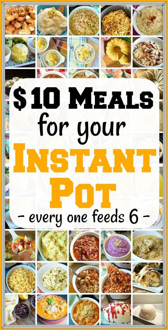 Cheap Instant Pot Recipes For Families