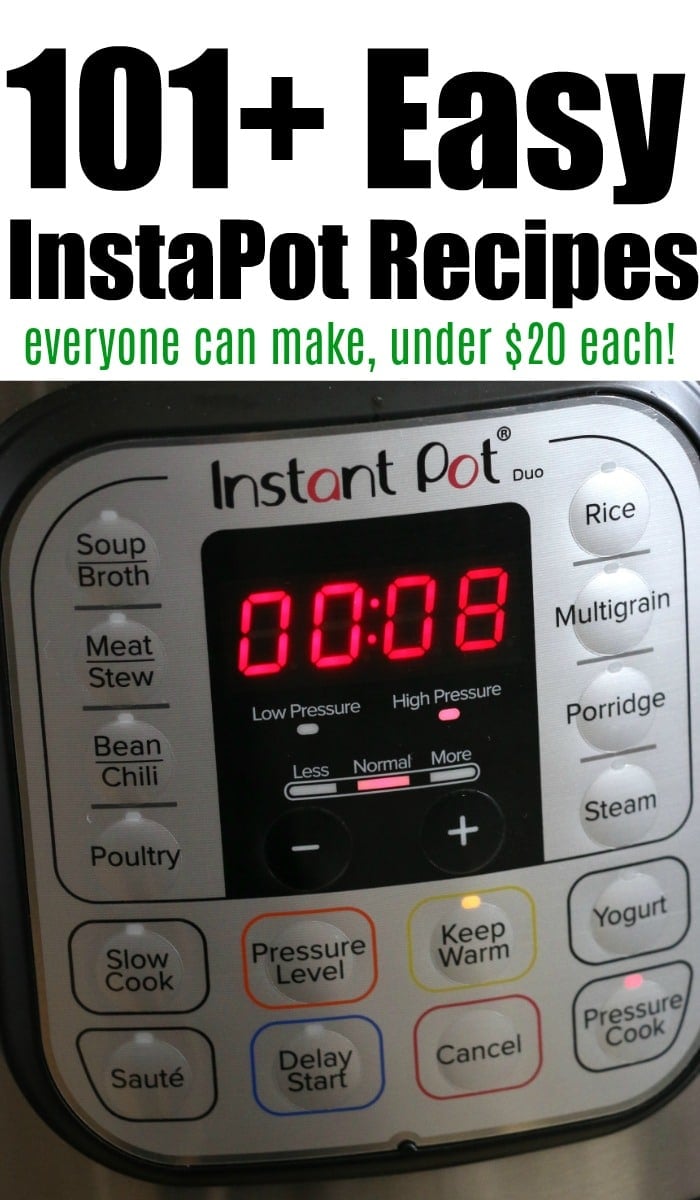 easy instapot recipes