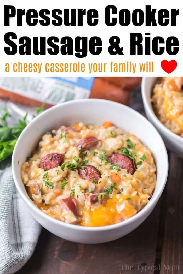 Instant pot discount ground sausage recipes