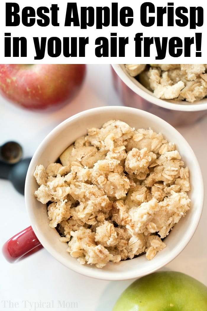 Air Fryer Apple Crisp Recipe For Two Ninja Foodi