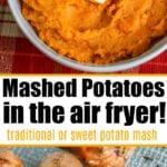 air fryer sweet potato mash