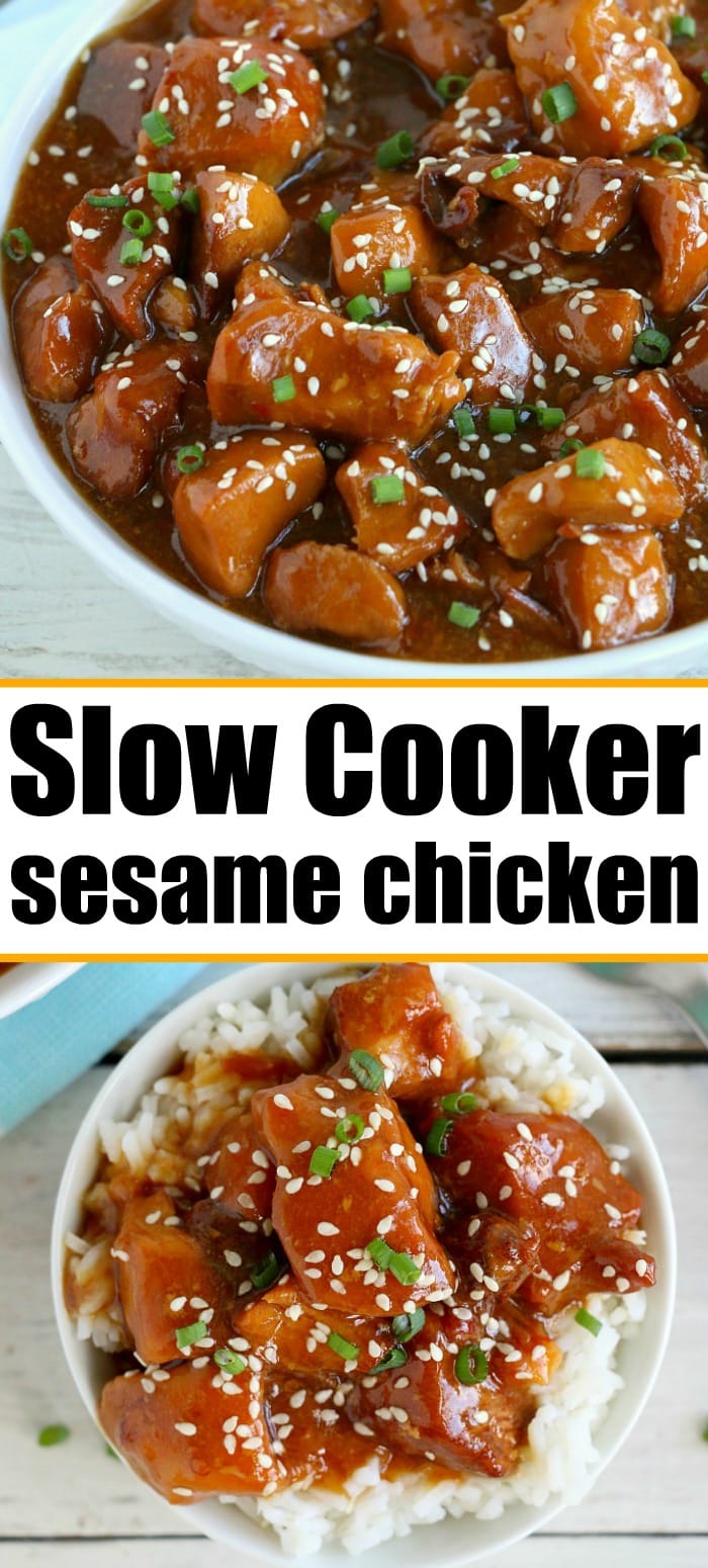 Easy Honey Crockpot Sesame Chicken Thighs Recipe