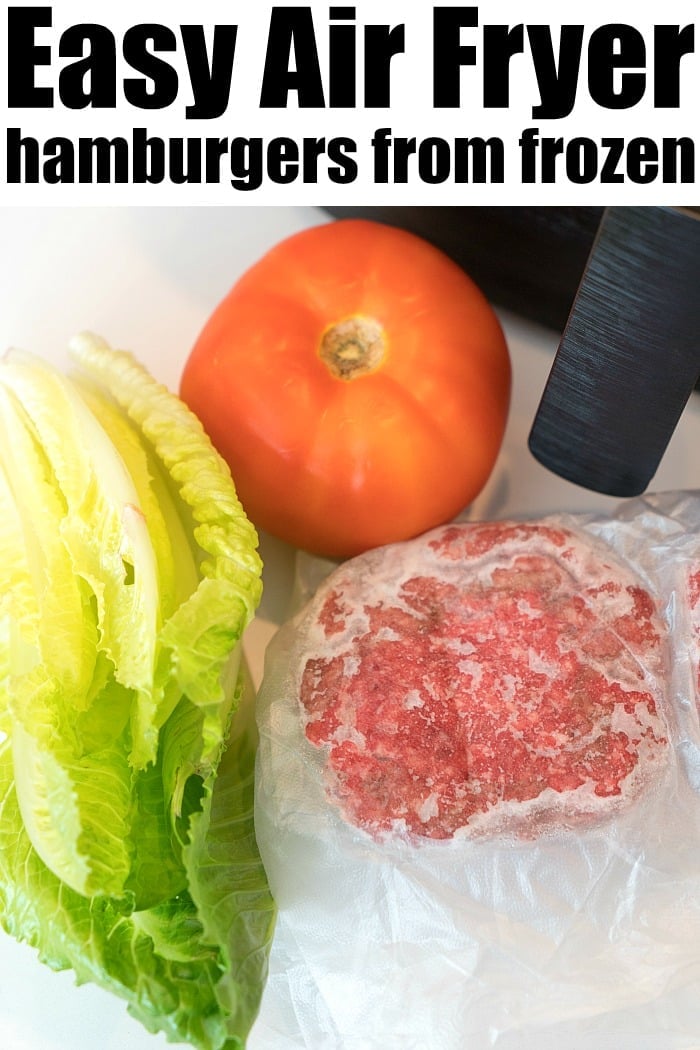 Air Fryer Frozen Hamburgers Ninja Foodi Hamburgers