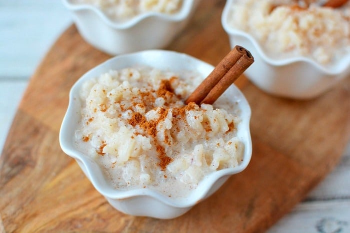 New! Slow cooker rice pudding - 3 ways