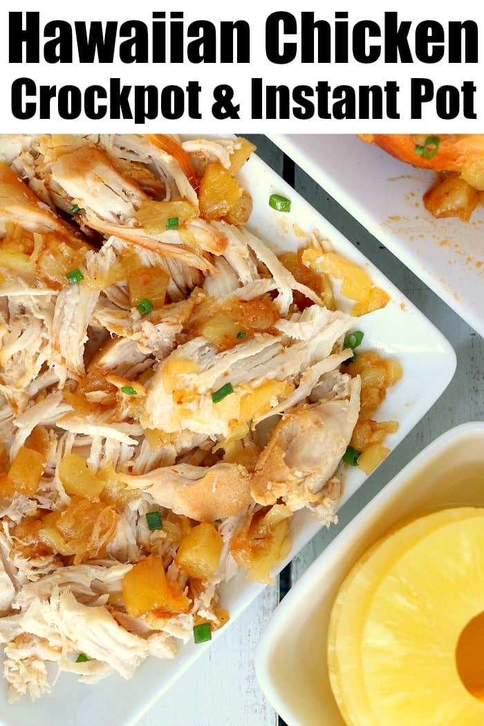 3 Ingredient Crock Pot Hawaiian Chicken