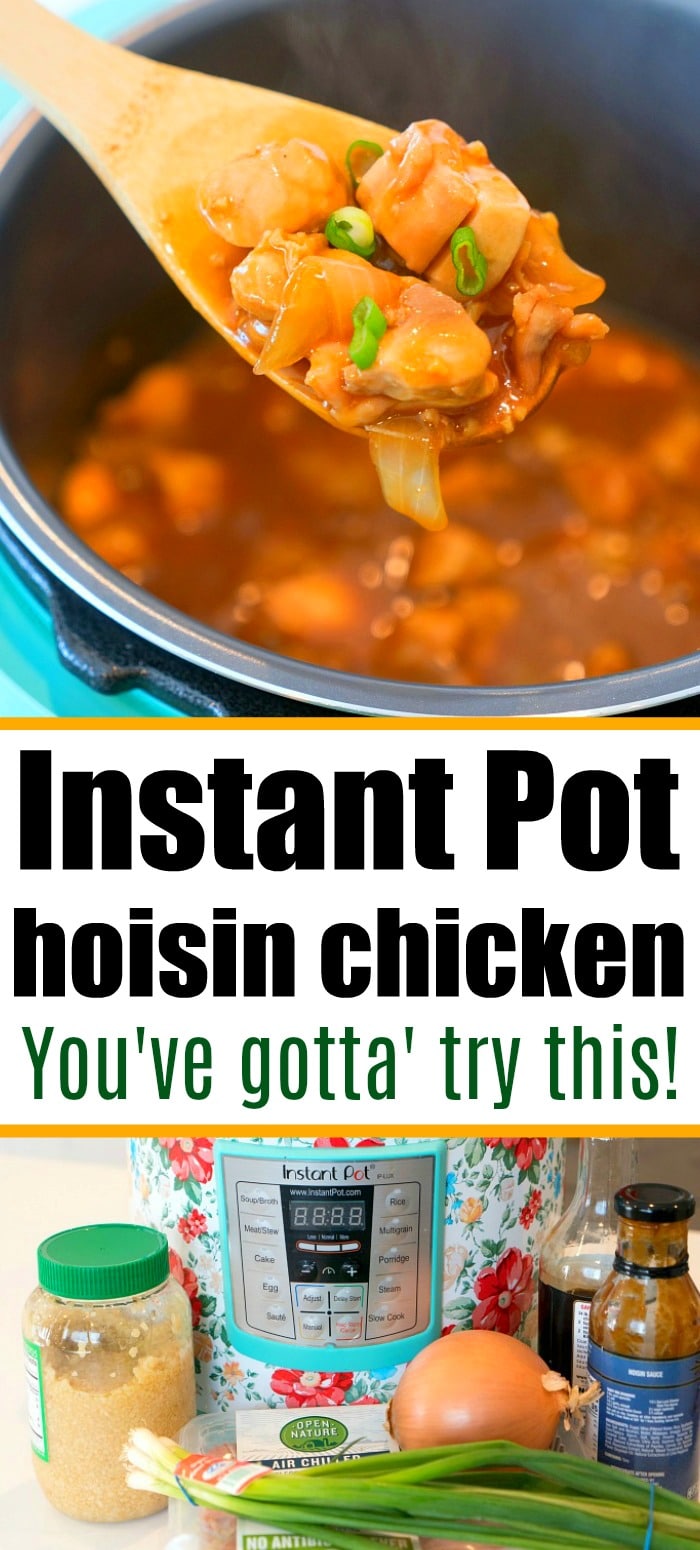 Instant Pot Pressure Cooker Hoisin Chicken · The Typical Mom