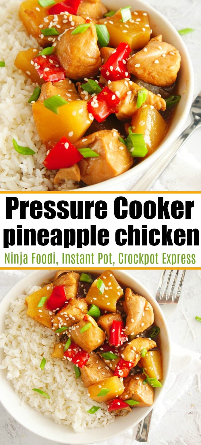 Sweet Ninja Foodi Pineapple Chicken · The Typical Mom