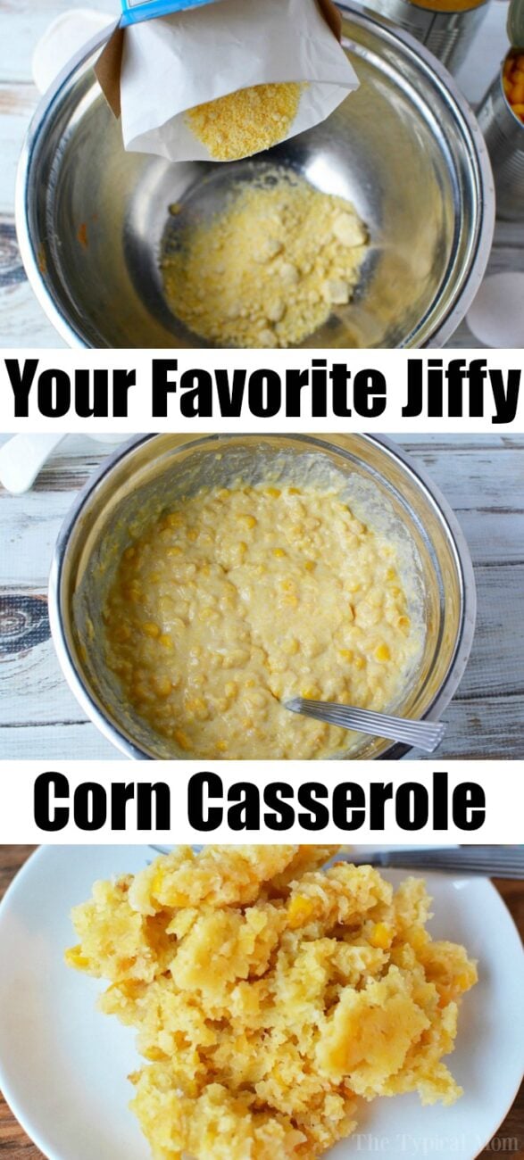 Easy Jiffy Cream Corn Casserole with Cheese Jiffy Corn Souffle