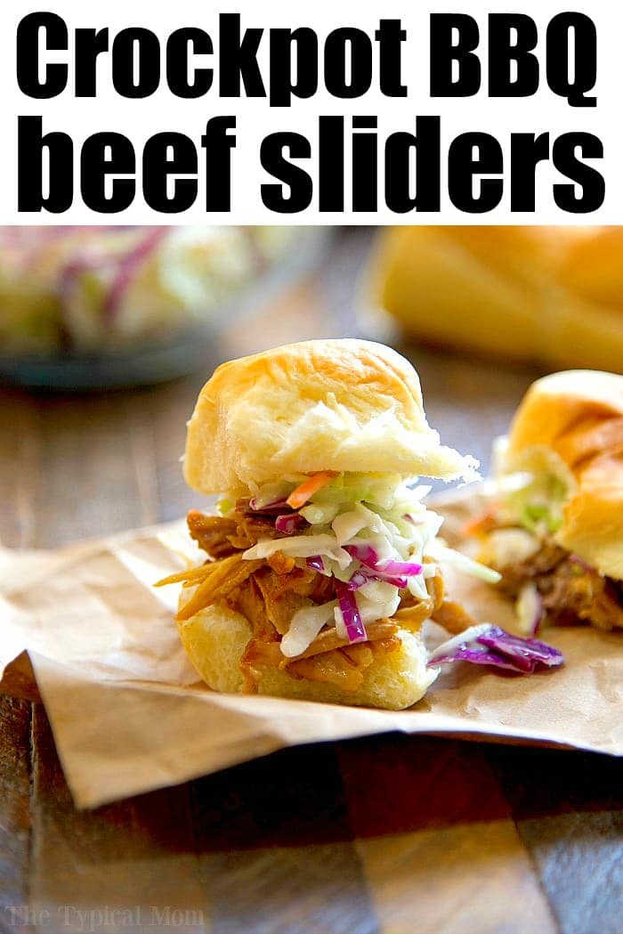 3 Envelope Crockpot Roast Beef Sliders- WCW 45 - Recipes That Crock!