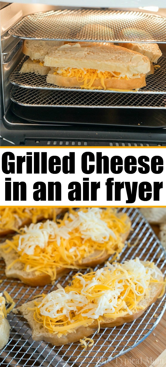 Grilled Cheese in Air Fryer Ninja Foodi Grilled Cheese Sandwich
