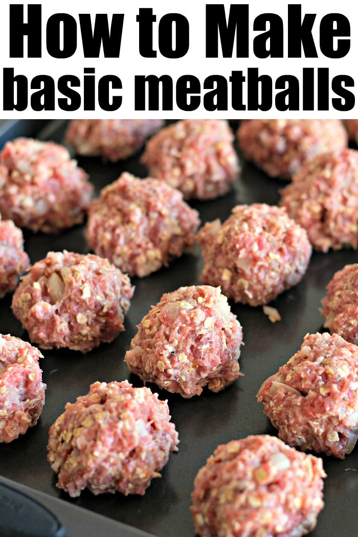 Basic Meatball Recipe Meatballs Without Breadcrumbs