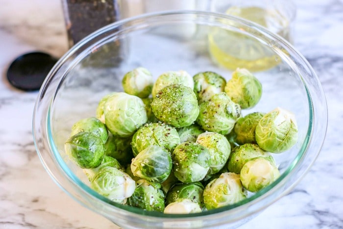 How to Pressure Cook Brussels Sprouts - Feisty Tapas