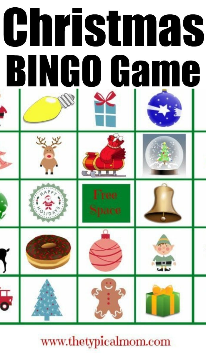 christmas bingo