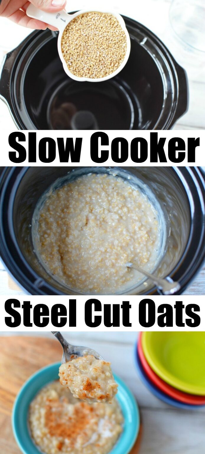 Slow Cooker Steel Cut Oats Cook Time with Milk or Cream