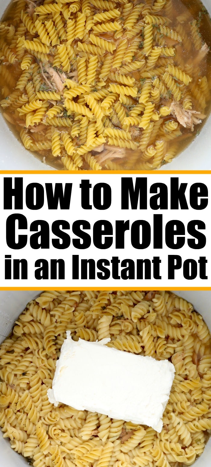 instant pot pork casserole