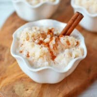 rice pudding in a crockpot