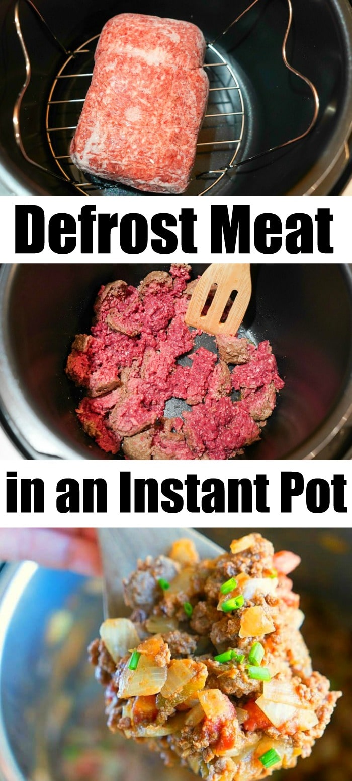 How To Thaw Ground Beef In Instant Pot?