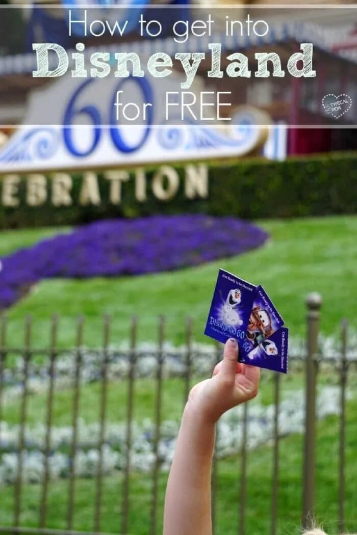 How to Get Into Disneyland for Free Free Disneyland Tickets