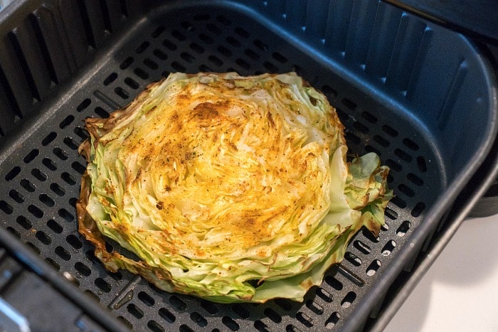 air fried cabbage