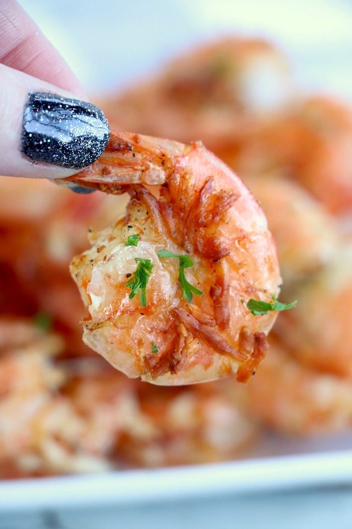 No Breading Air Fryer Frozen Shrimp - Ninja Foodi Frozen Shrimp