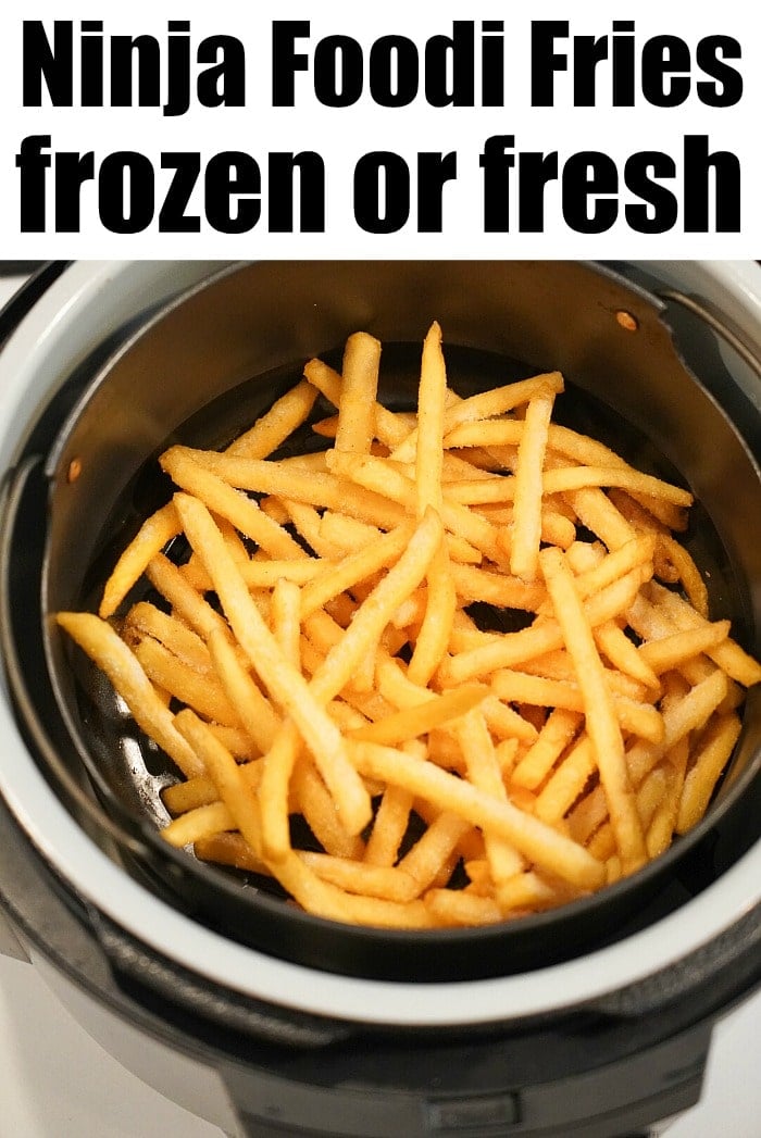 Ninja foodi outlet frozen fries