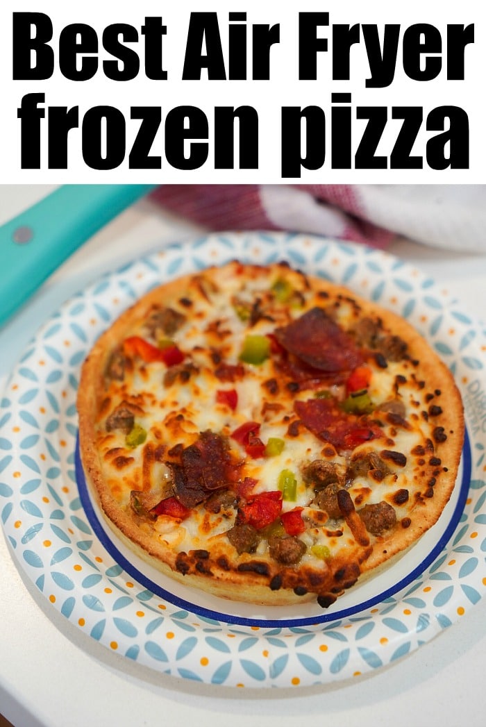 Crispy Air Fryer Frozen Pizza