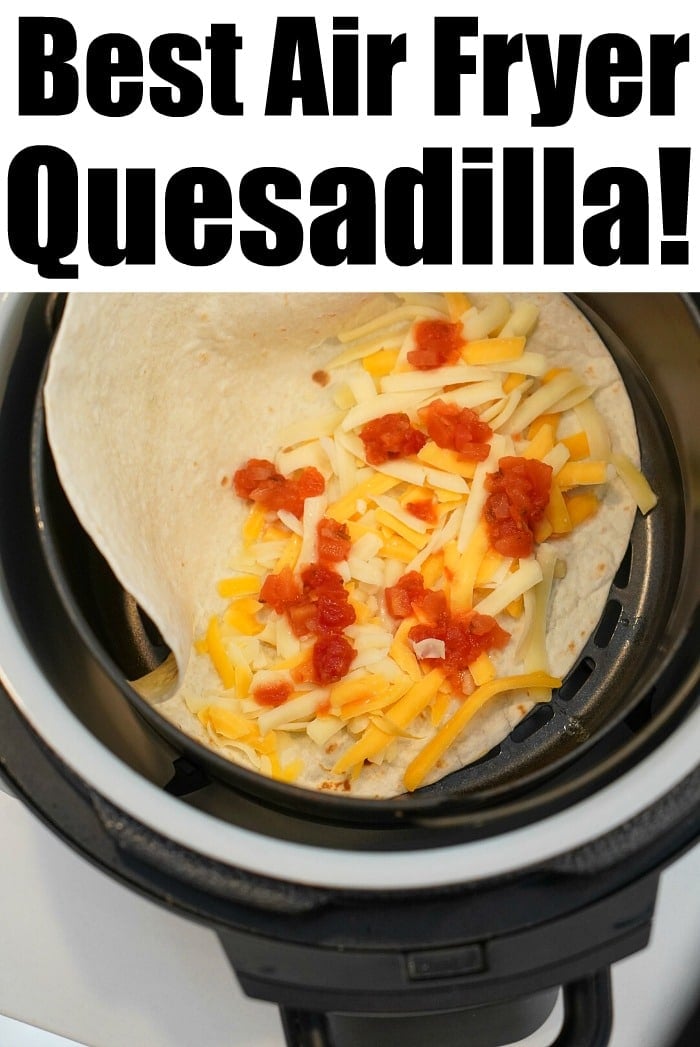 Air Fryer Quesadillas (Quick + Easy Recipe)