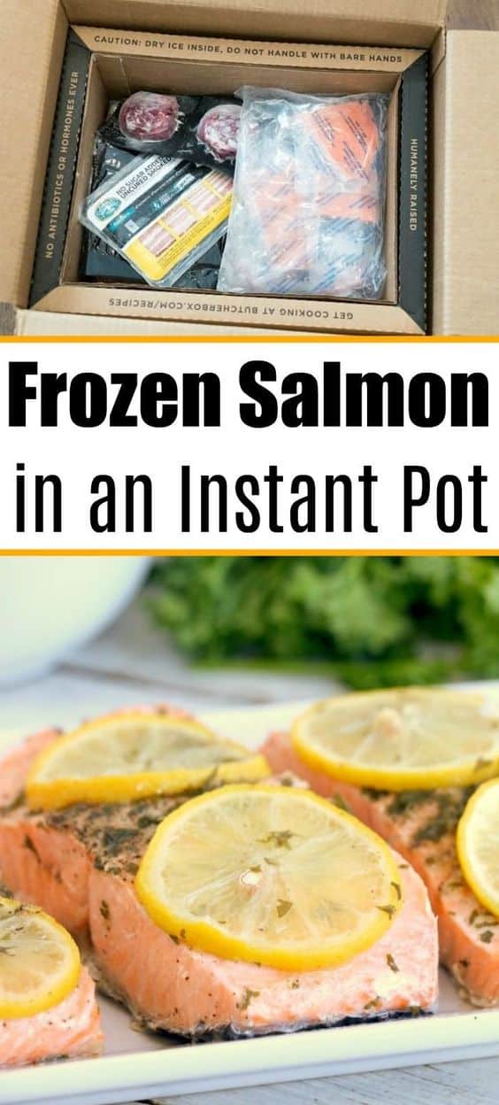 instant pot frozen salmon