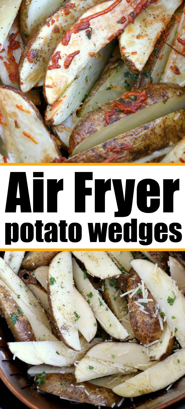 Air Fryer Potato Wedges Homemade Ninja Foodi Potato Wedges