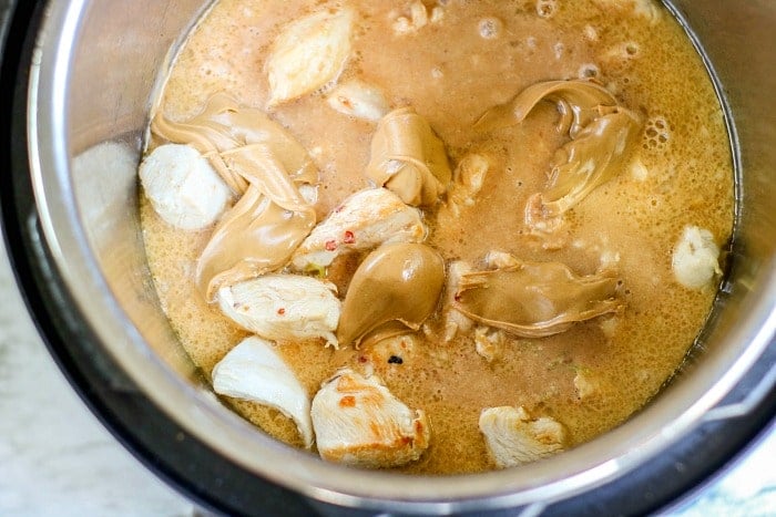 peanut butter chicken