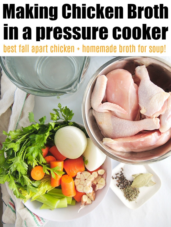 Instant Pot Chicken Broth Homemade Ninja Foodi Chicken Broth