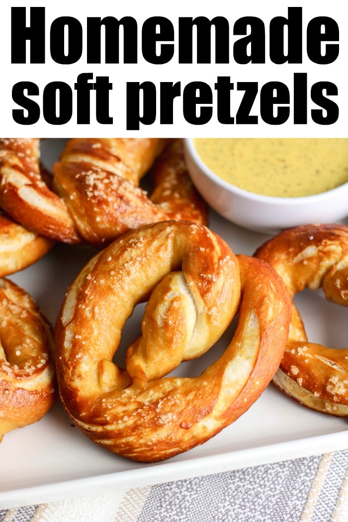 Soft Pretzel Dip Snack Bar