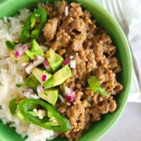 Instant Pot Taco Bowls