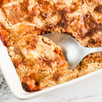 Peach Cobbler Dump Cake